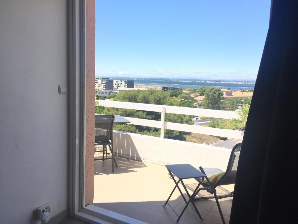 Face A La Mer Avec Piscine A Sète Eksteriør billede